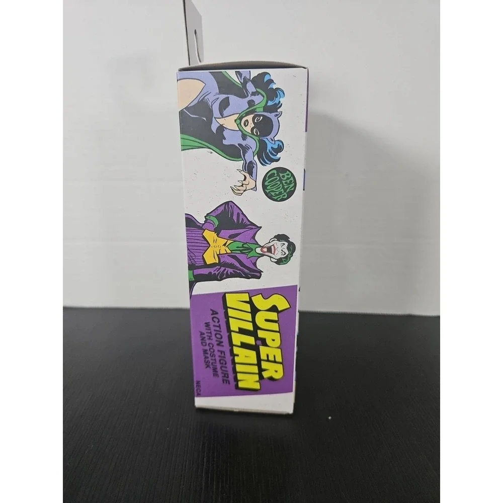 Ben Cooper Super Villain Figure Joker With Costume, Mask, & Bag. 5.5